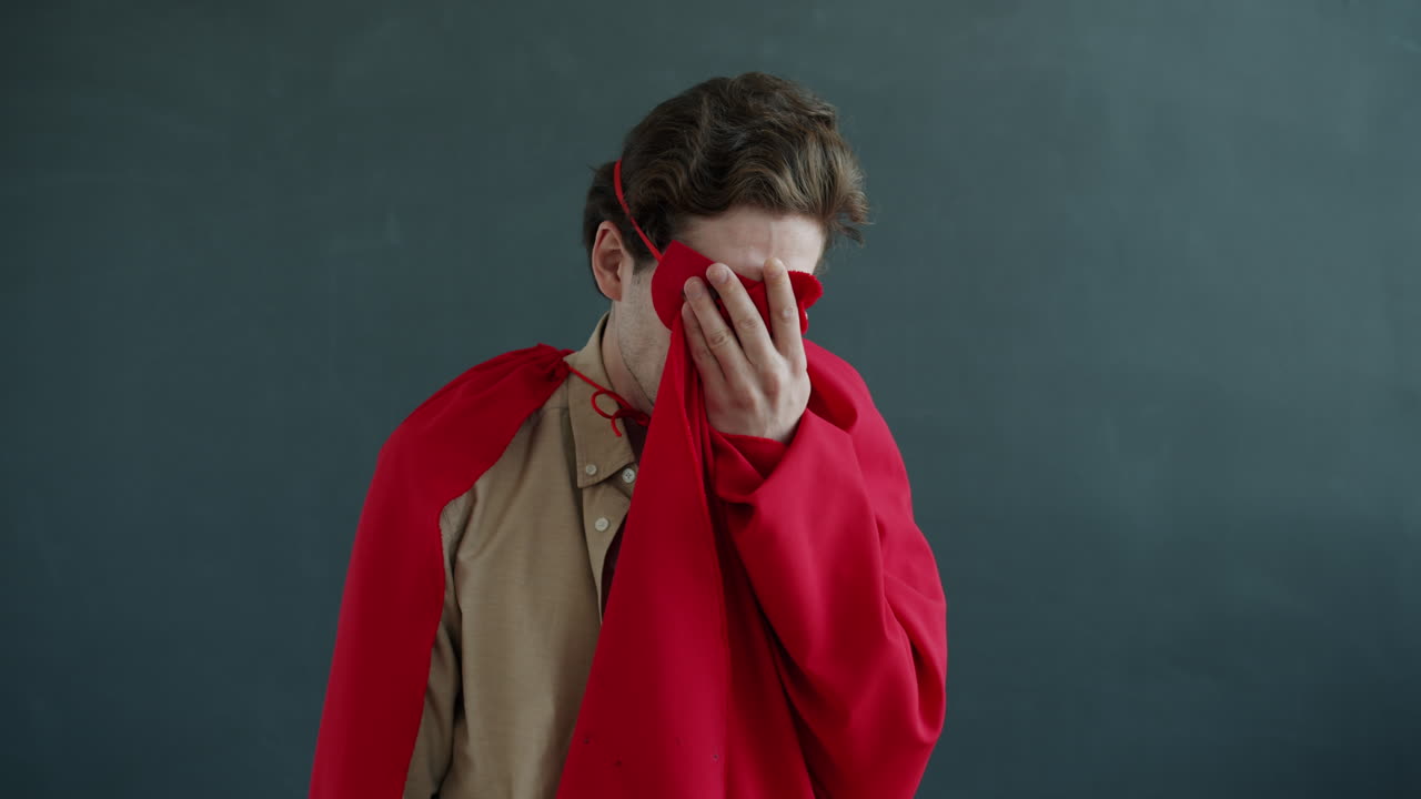 Disappointed Superhero