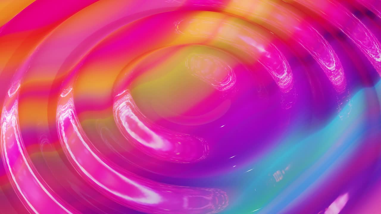 루프 추상 액체 배경 다채로운 대리석 스타일: 패턴, 그라디언트 색상 및 흐름 파동이있는 액체의 아름다운 반이는 파동 표면, 부드러운 부드러운 애니메이션으로 창의적인 밝은 bg.