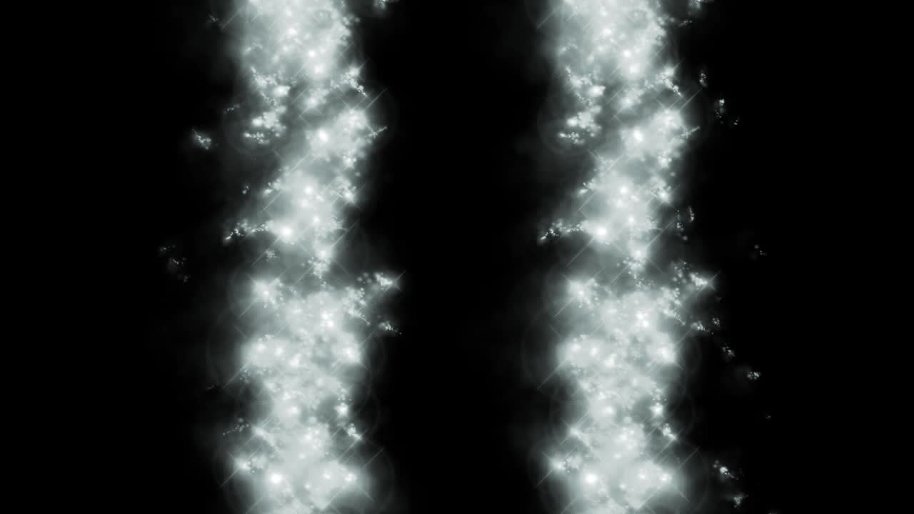 las partículas de color de las chispas animación gráficos de movimiento