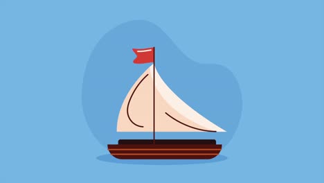 sailboat illustration