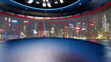 noticias del estudio de televisión virtual 3d