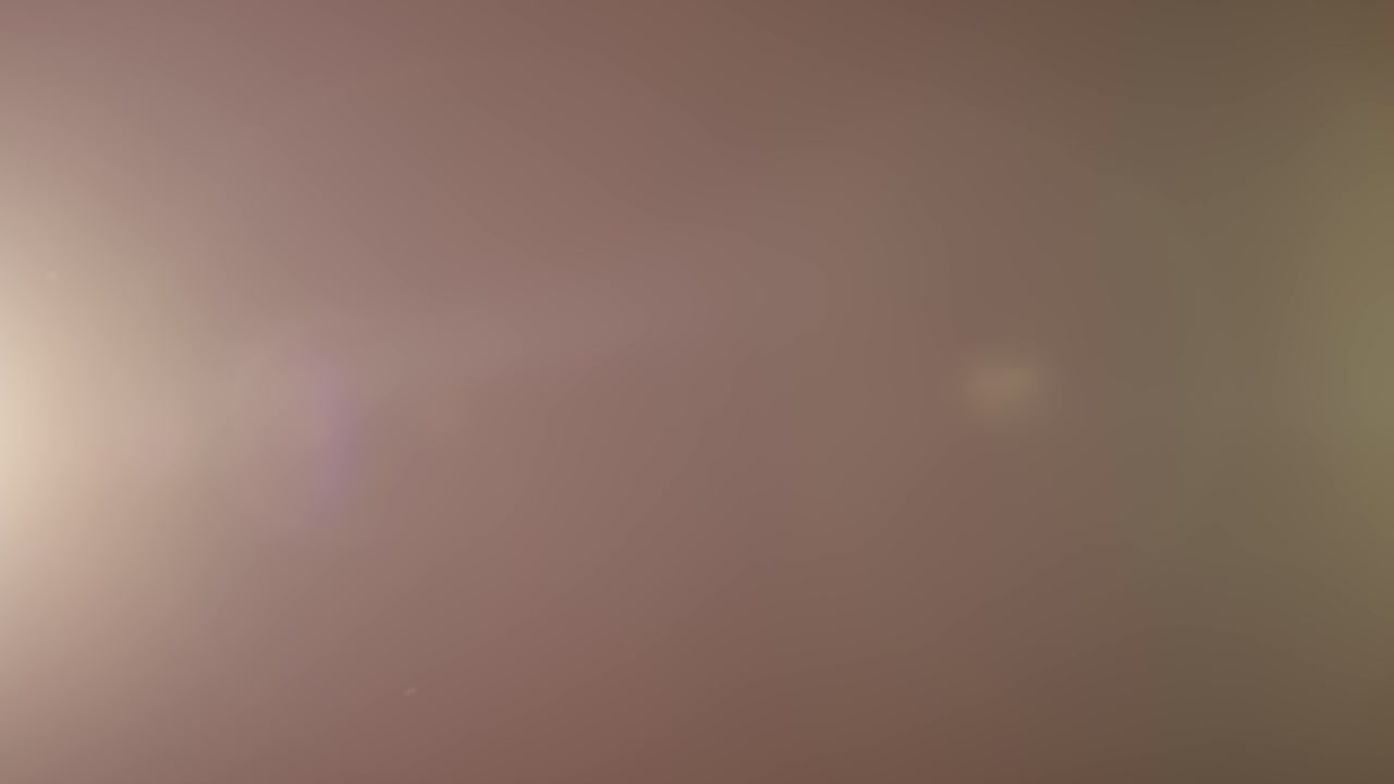 Intense Pink Starburst Lens Flare