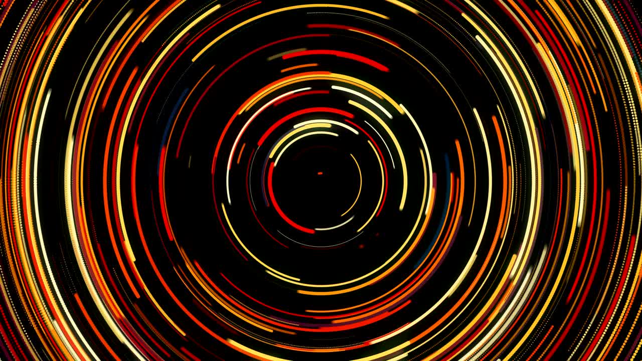Cirkelvormige abstracte lijnen