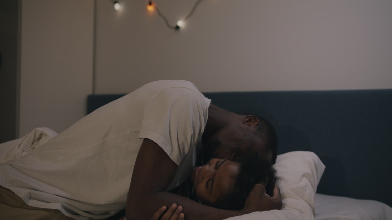 Father and Daughter at Bedtime