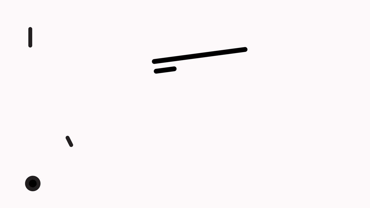 partitura con notas en movimiento