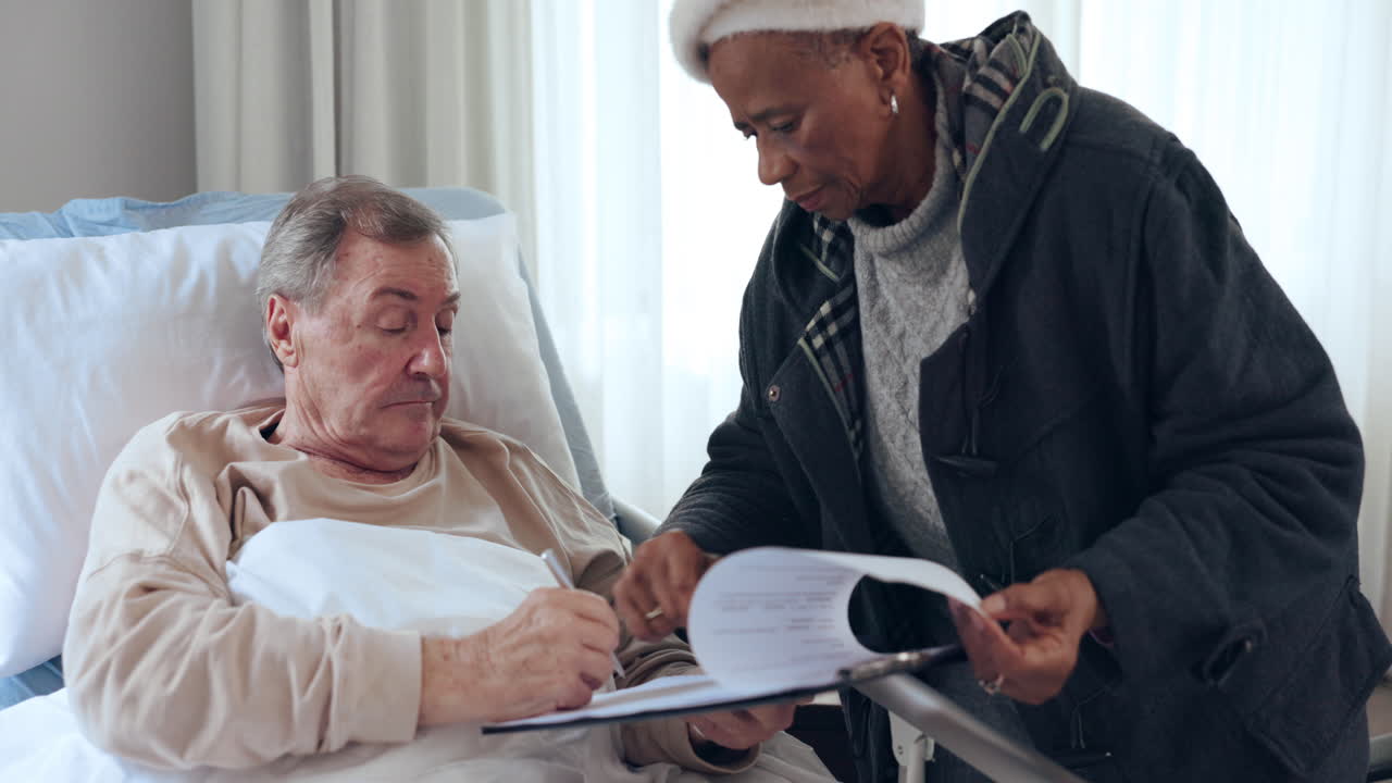 서명, 문서 및 오래된 생명 보험