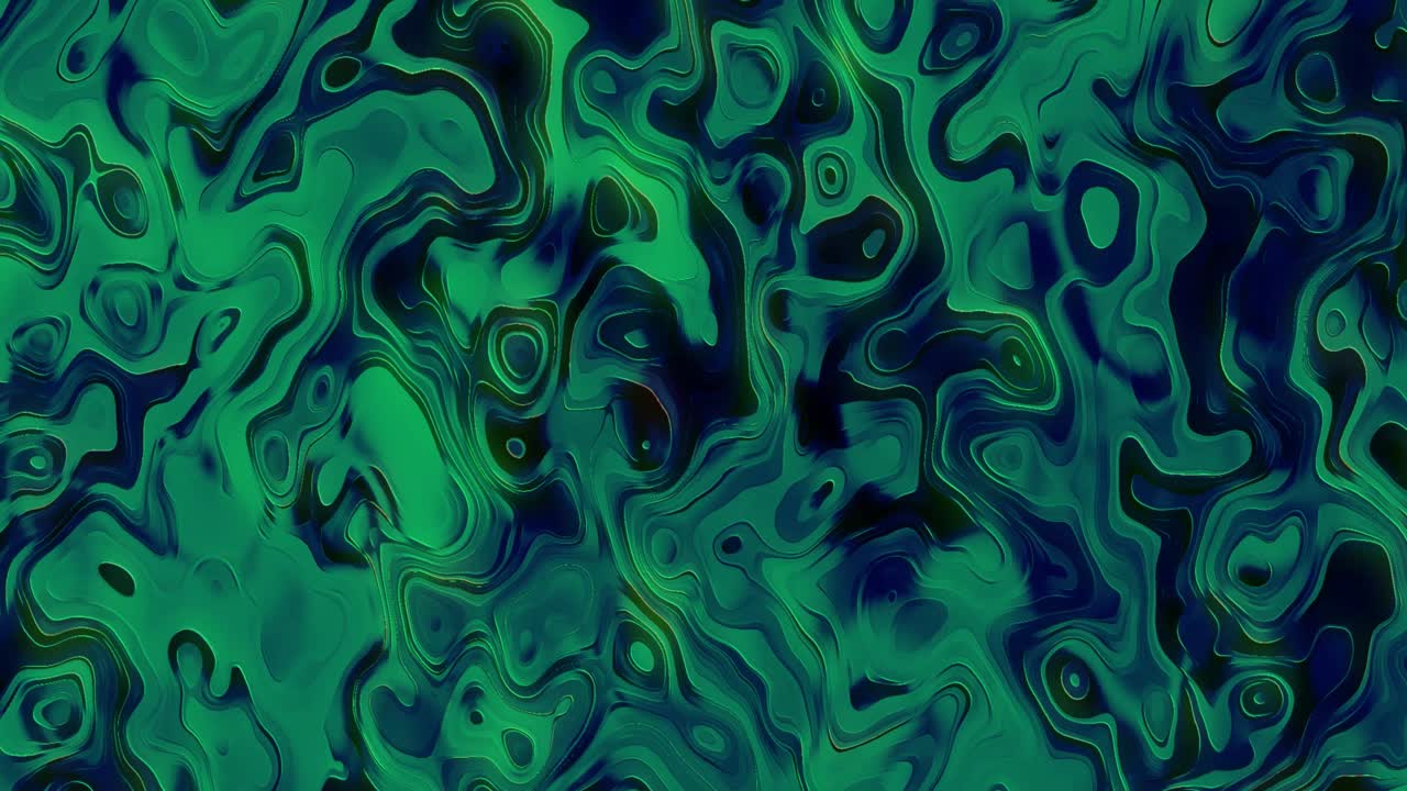 abstracto de color azul oscuro movimiento líquido fondo animado