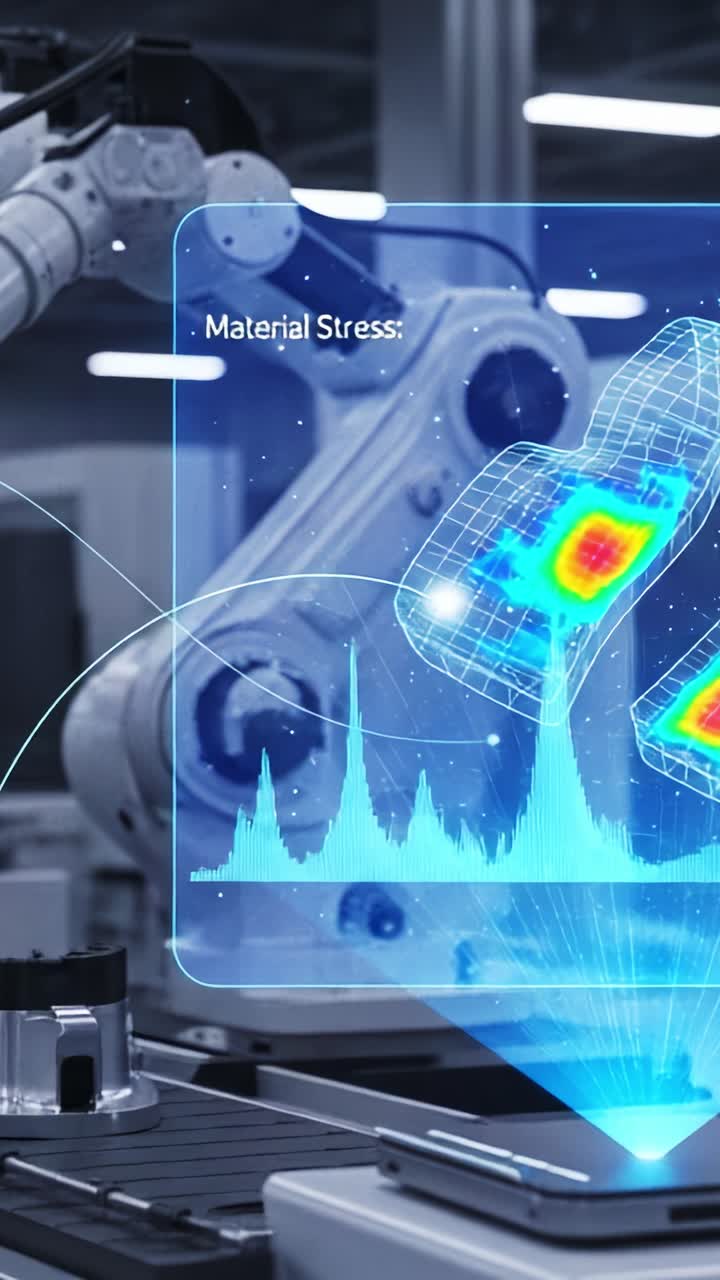 Advanced Robotics and Material Stress Analysis in Automated Manufacturing Processes: Insights into Production Efficiency and Engineering Innovations