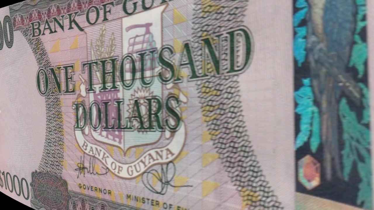 Guyana 1000 Dollar Banknote
