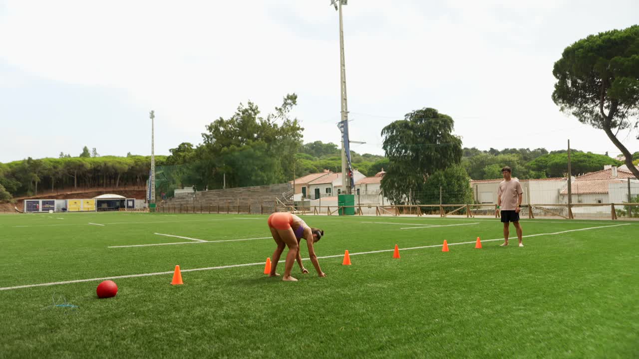 Outdoor Training on a Sunny Day