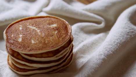 delicious stack of pancakes