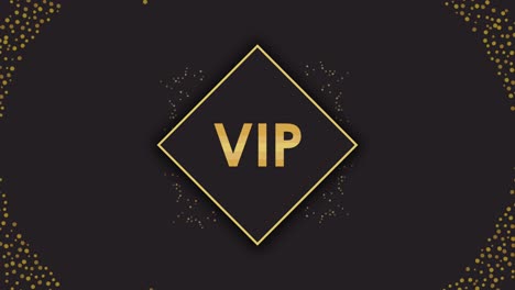 el marco dorado vip animación de lujo