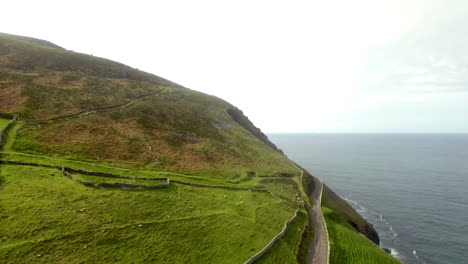 view of beautiful coastal landscape 4k