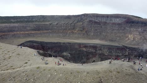 flying over the biggest volcano of el salvador