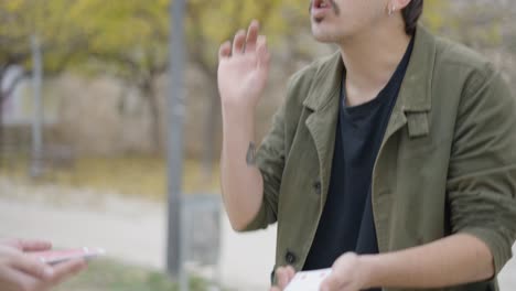 street magic performance