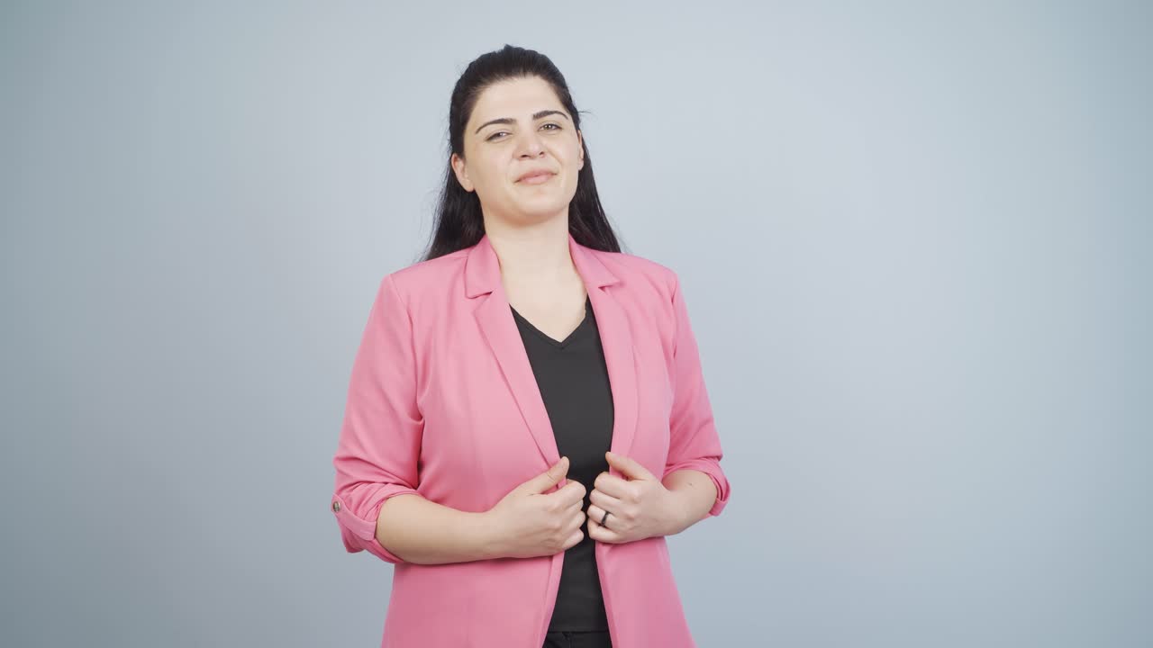 자신감 있는 사업가입니다.