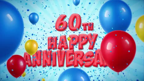 60th happy anniversary celebration
