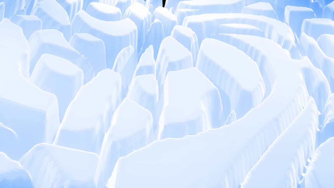 스타일리시 블루 화이트 크리에이티브 추상 저 폴리 배경 4k 추상 파동 패턴 루프로 표면을 이동 부드러운 부드러운 무 애니메이션 간단한 미니멀 기하학 bg