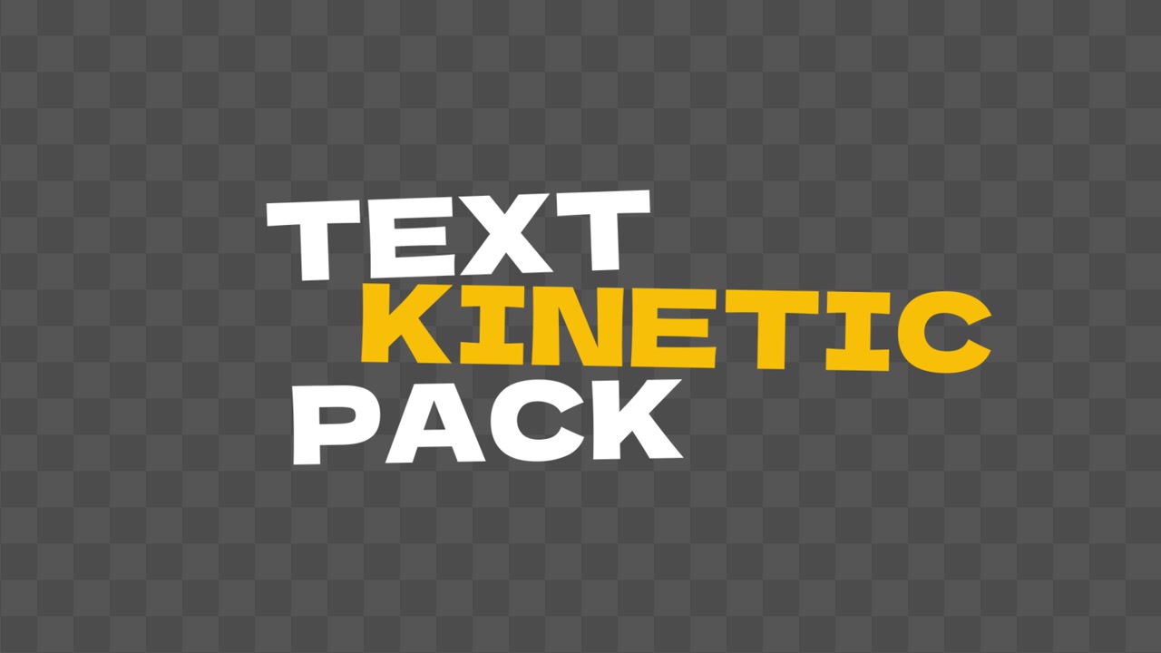 Kinetic Text Titles 01
Adobe Premiere Pro 2023
Resolution 3840×2160