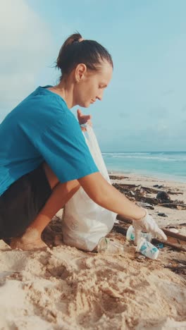 youth leads beach cleanup initiative to combat pollution and protect nature