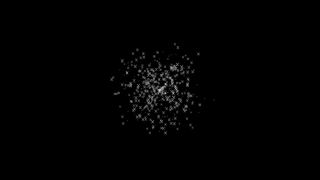 크리스마스, 새해 불꽃놀이와 반이는 불빛과 별, 폭발 혼합 모드를 점화