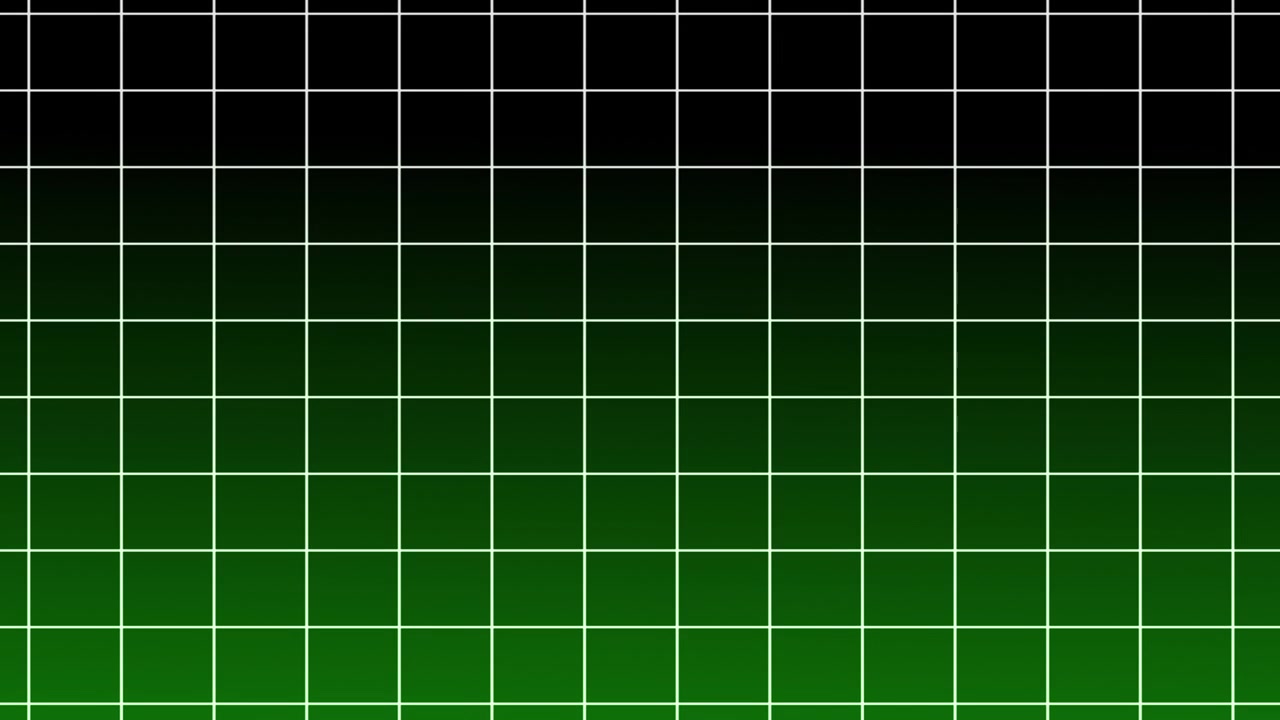 Abstract Green and Black Gradient Grid Pattern Background