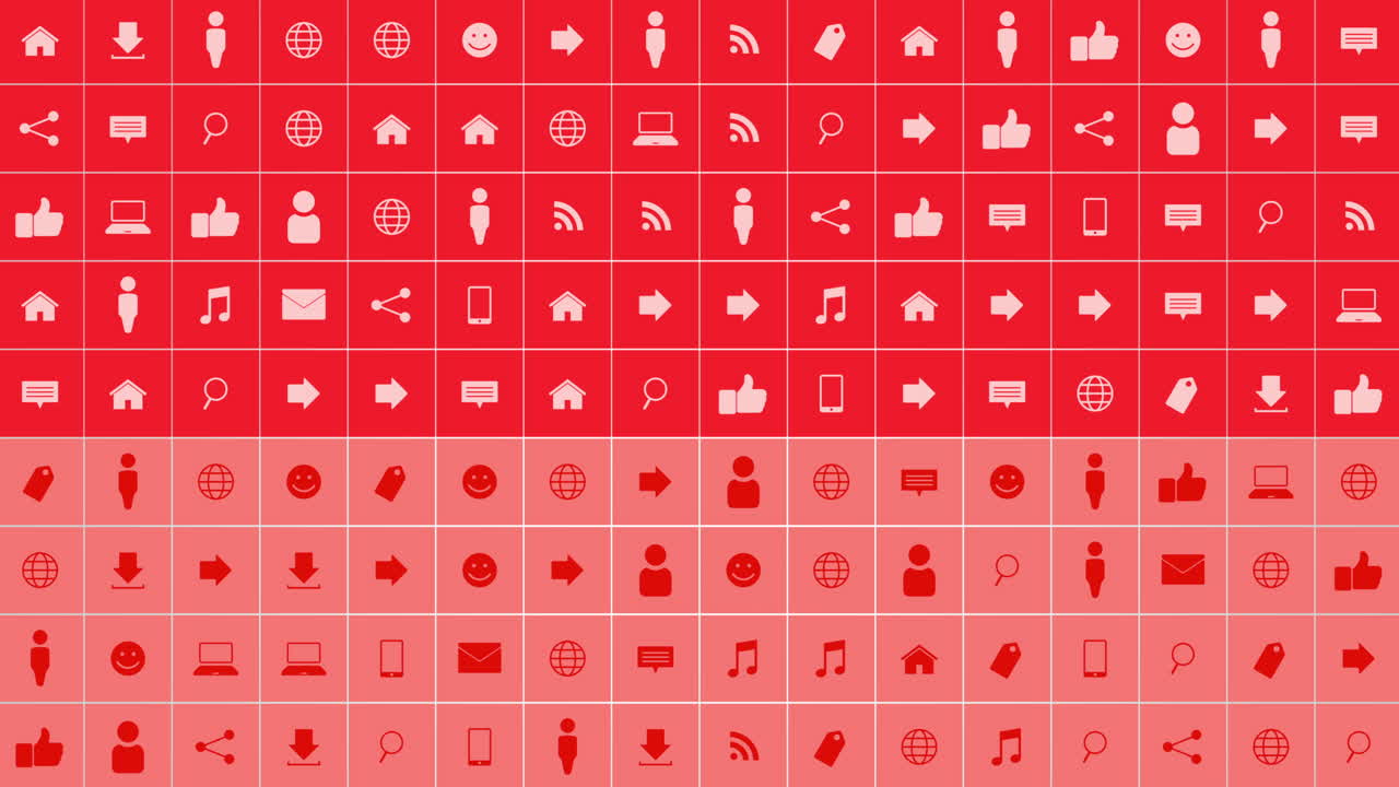 значки сети движения на простом фоне 2