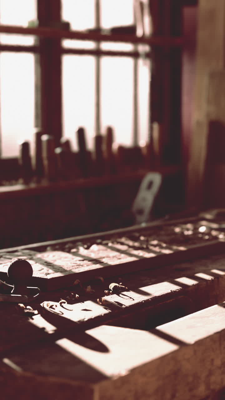 목재 가공 작업실