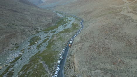 aerial view of leh ladakh, pangong tso lake, maitreya buddha, diskit monastery in nubra valley, sand dunes nubra valley