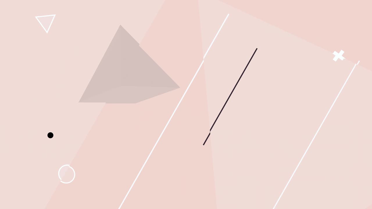 유리 왜곡과 3d 피라미드와 함께 간단한 그래픽 배경