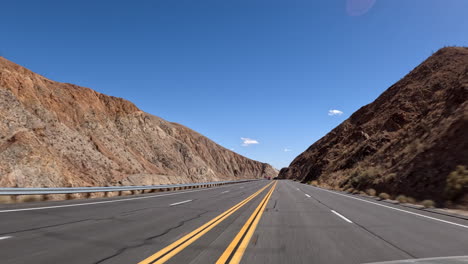 driving along california's highway- through the diverse landscape