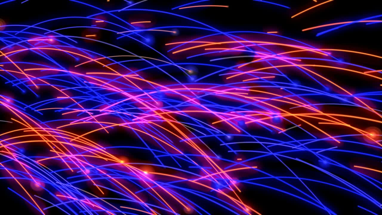 Abstract Particles Galaxy Stars