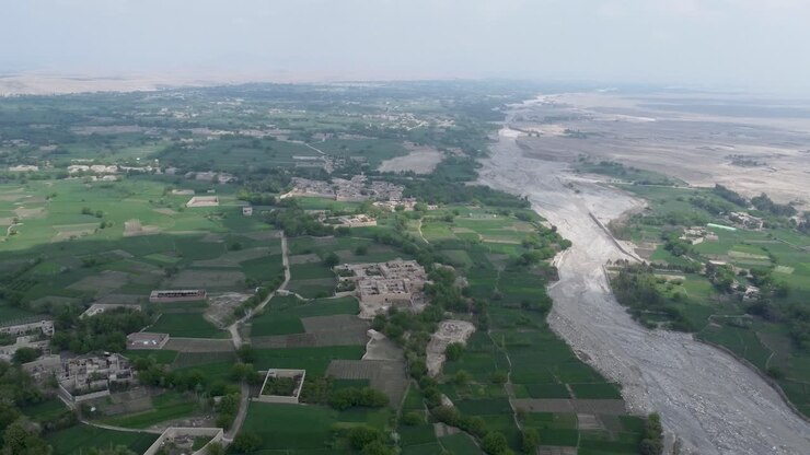 vista aérea de groenlandia en el distrito de rodat