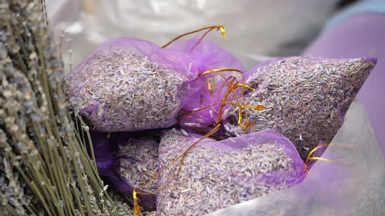las bolsas de lavanda