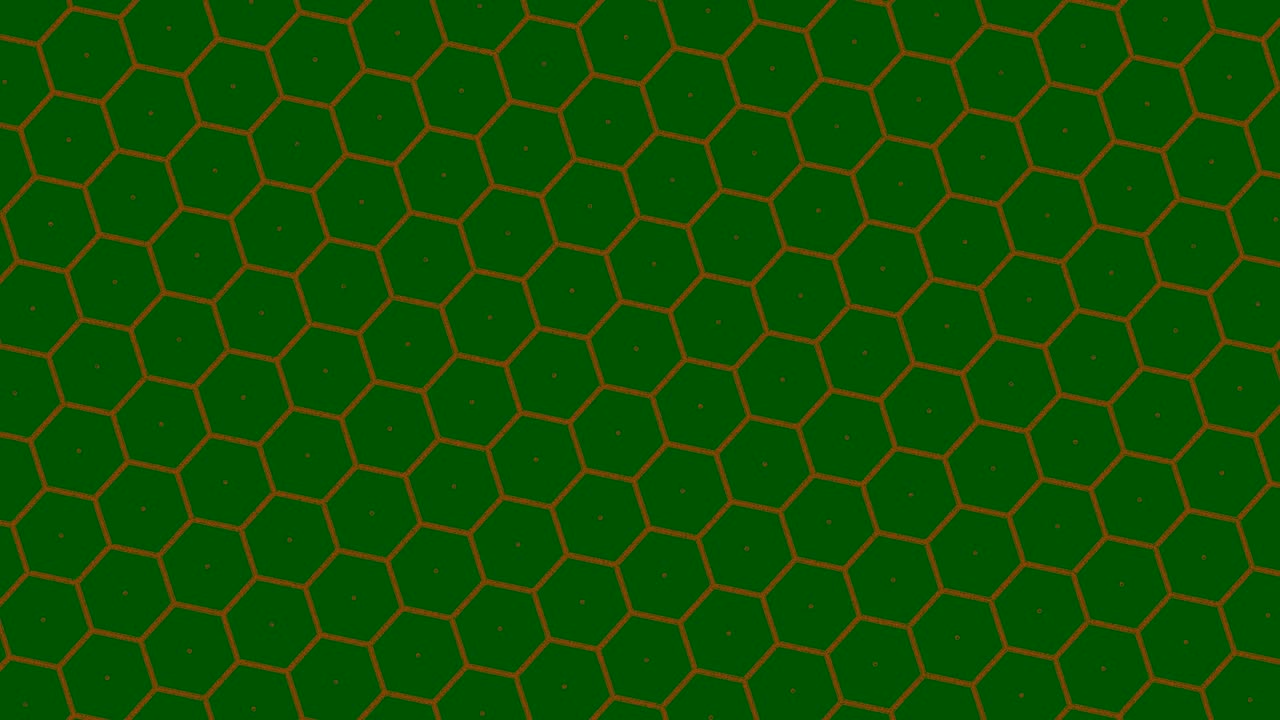 patrón gráfico que cambia de color a medida que gira hacia la izquierda