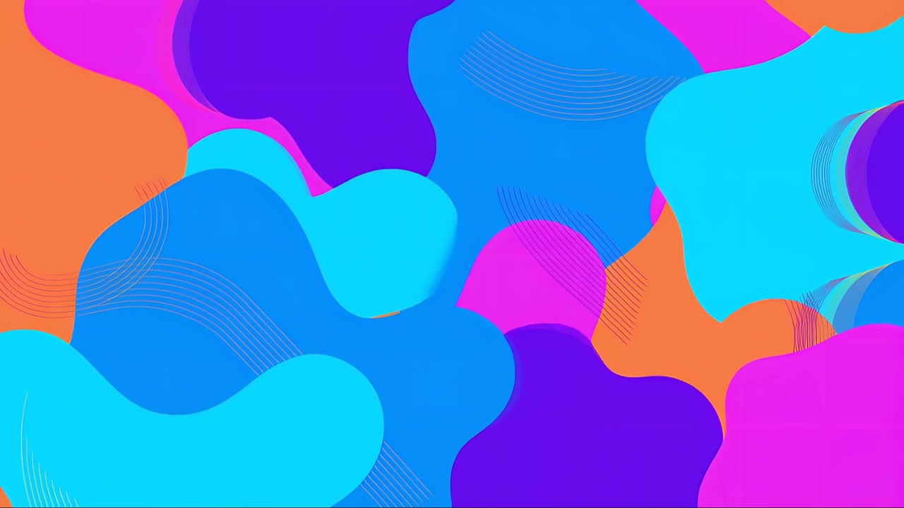 Abstract Colorful Motion Background 4K