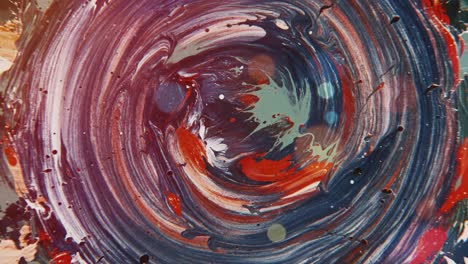 abstract painting swirls