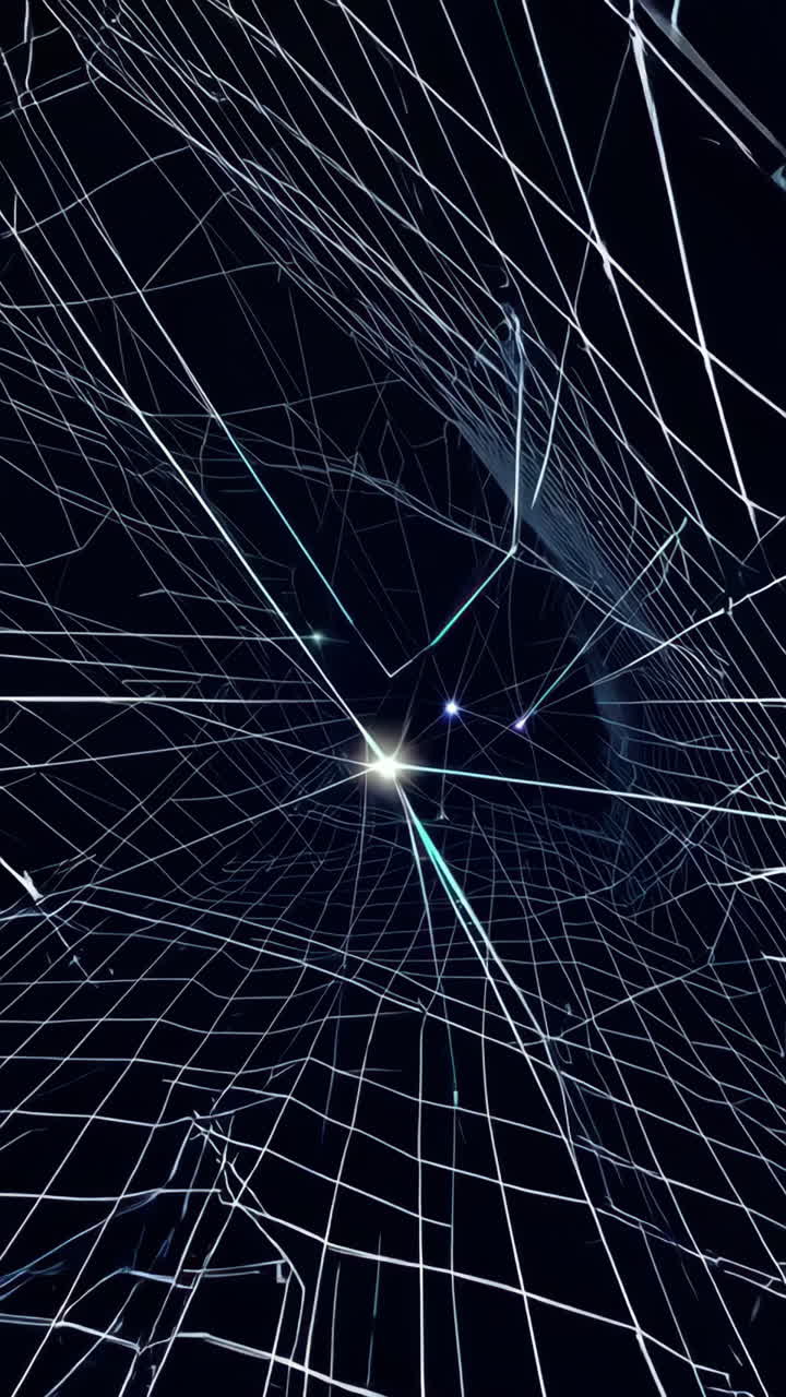 Abstract Digital Network Grid