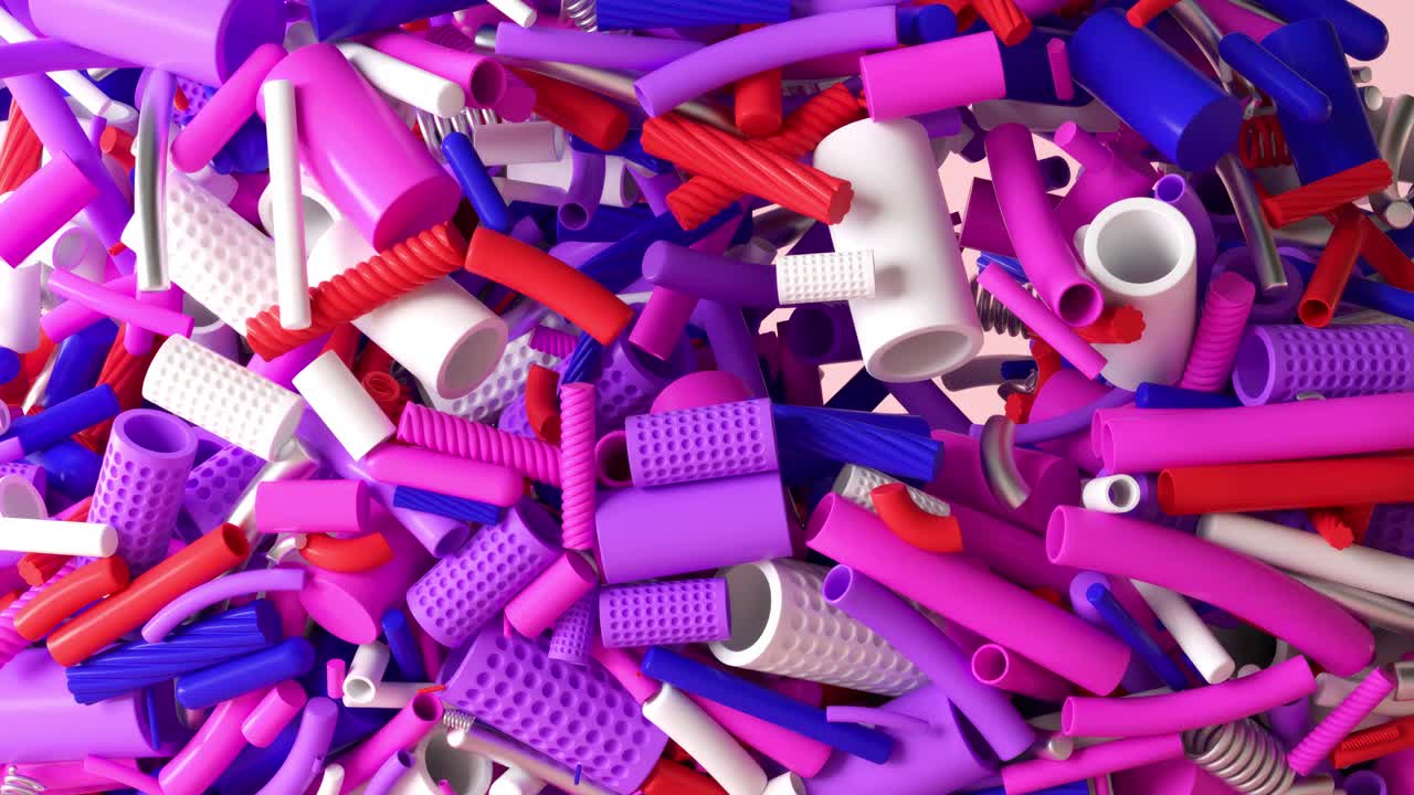 formas geométricas abstractas y coloridas