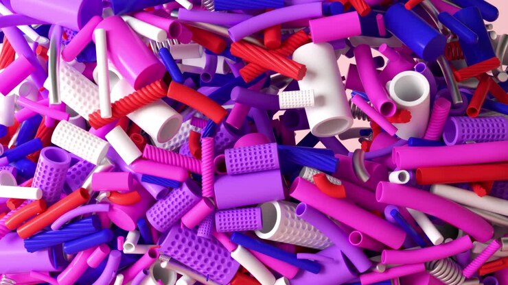 des formes géométriques abstraites et colorées