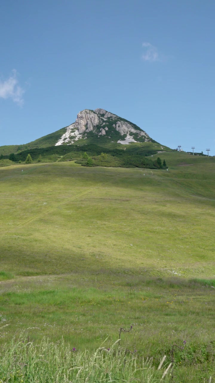 Vista del Monte Weisshorn - Corno Bianco, Alto Adige, Italia