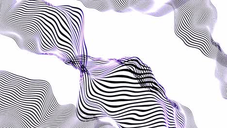 patrón geométrico abstracto con ondas