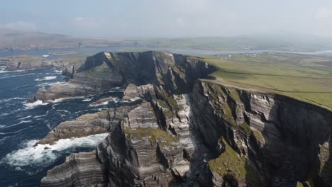 acantilados de kerry, portmagee, condado de kerry; irlanda