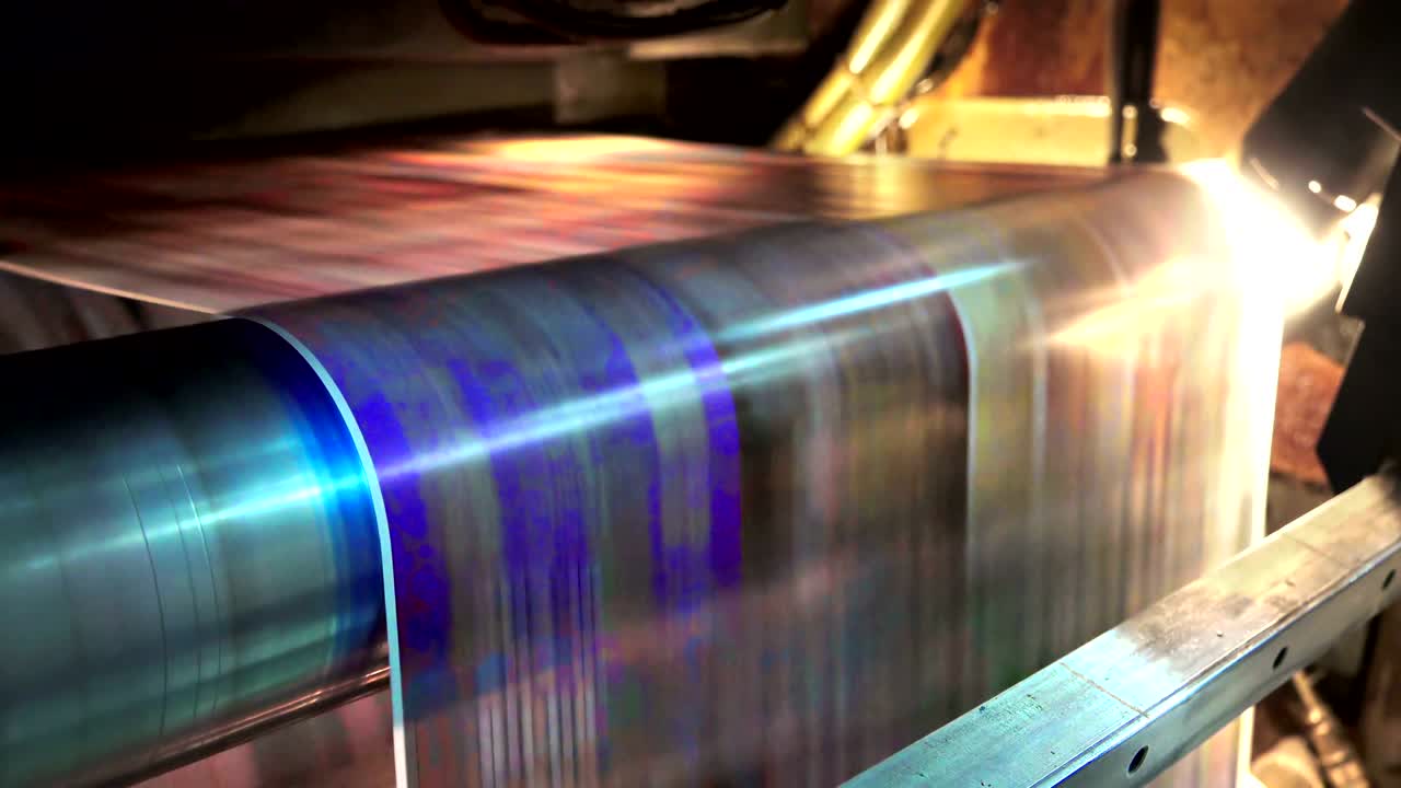 신문 인쇄, 타이포그래피, 루프 배경