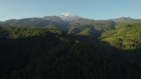 paisajes del volcán en méxico