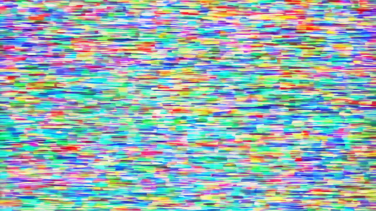 Abstract Colorful Glitch Static Noise Background