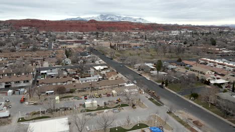 neighborhood in the historic downtown area of st