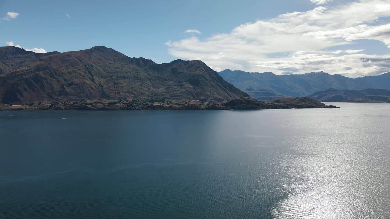 뉴질랜드 와나카 호수 패닝 영상