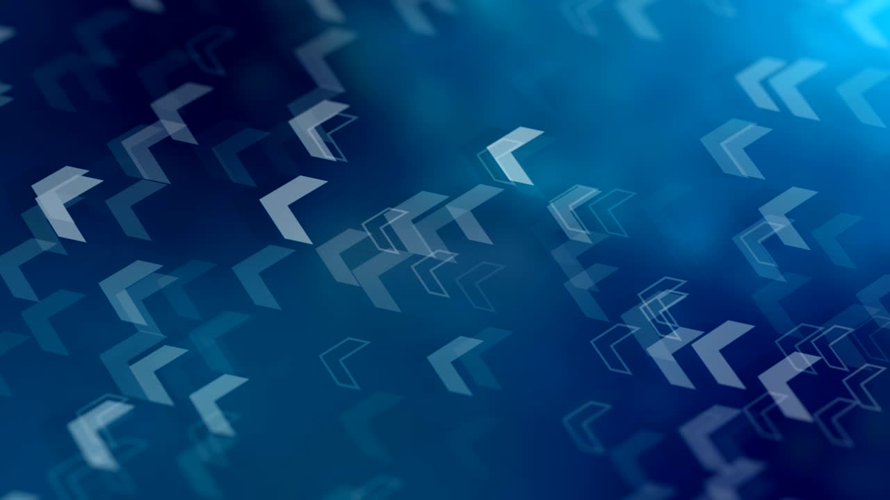 Colorful Moving Arrows Animation Backgrounds - Infinite Loop