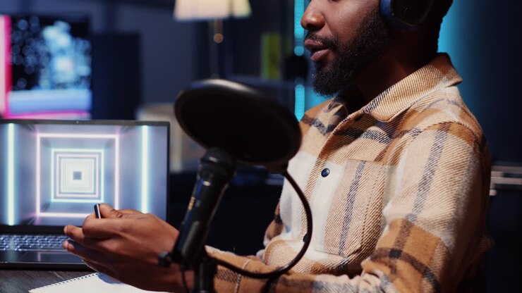 Man invited on charitable podcast talking during marathon streaming live broadcast